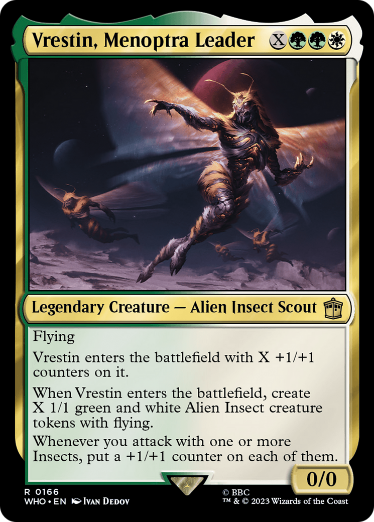 Vrestin, Menoptra Leader [Doctor Who] | North Game Den