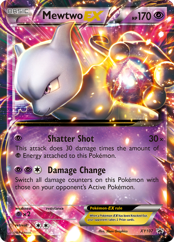 Mewtwo EX (XY107) [XY: Black Star Promos] | North Game Den