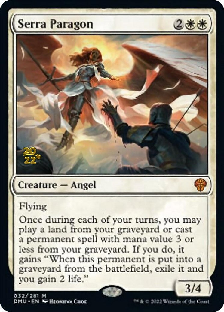 Serra Paragon [Dominaria United Prerelease Promos] | North Game Den