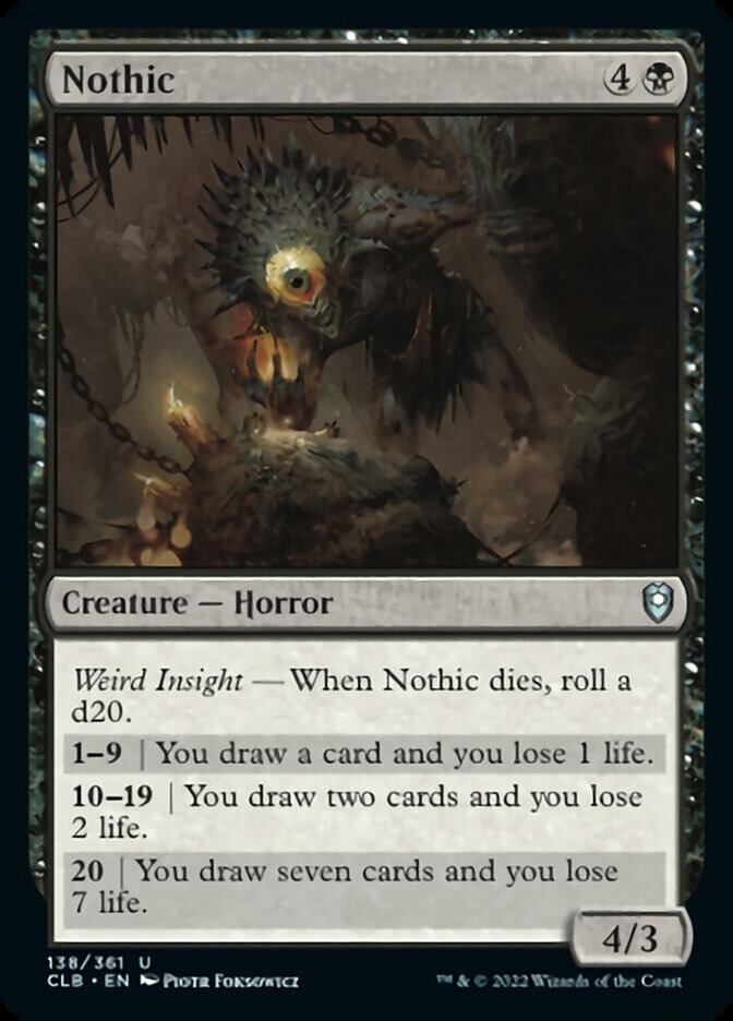 Nothic [Commander Legends: Battle for Baldur's Gate] | North Game Den