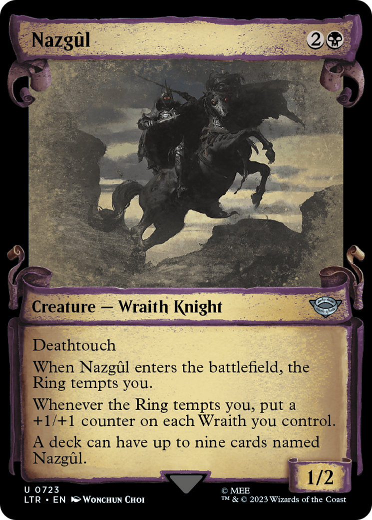 Nazgul (0723) [The Lord of the Rings: Tales of Middle-Earth Showcase Scrolls] | North Game Den