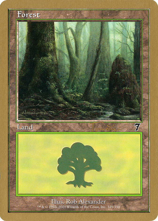 Forest (jt329) (Jan Tomcani) [World Championship Decks 2001] | North Game Den