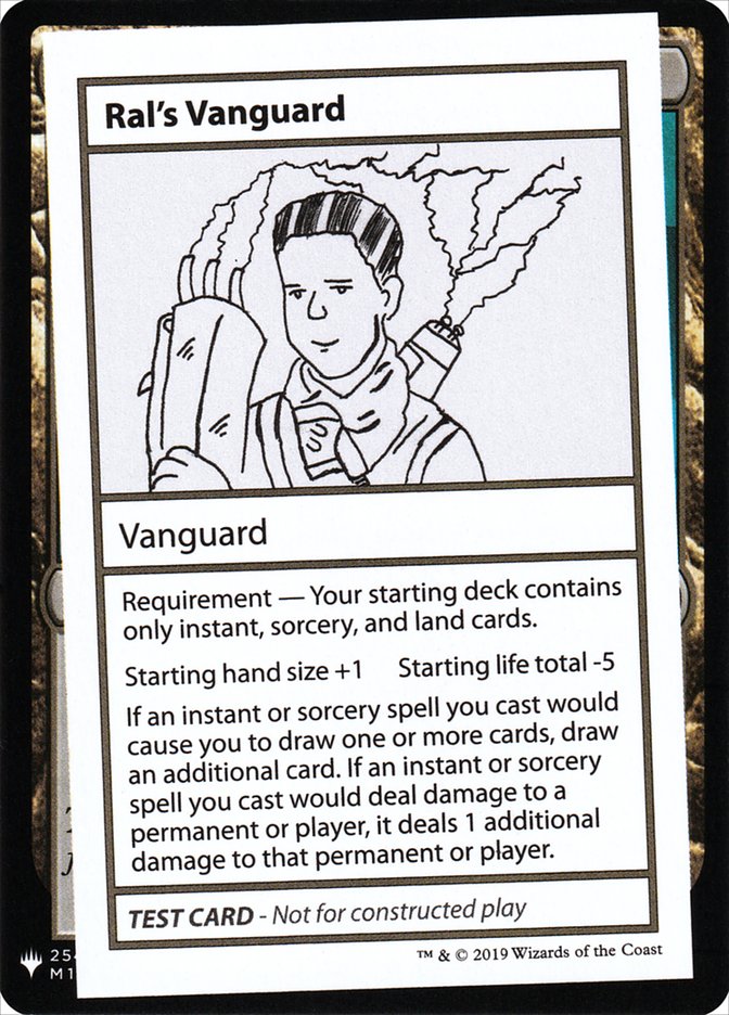 Ral's Vanguard [Mystery Booster Playtest Cards] | North Game Den