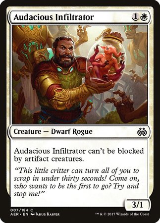 Audacious Infiltrator [Aether Revolt] | North Game Den