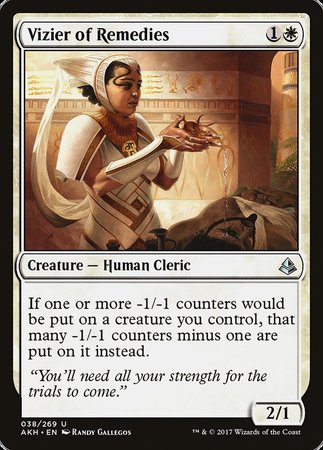 Vizier of Remedies [Amonkhet] | North Game Den