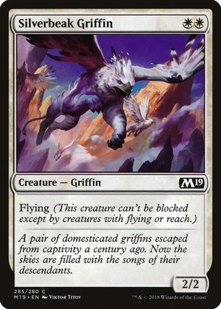 Silverbeak Griffin [Core Set 2019] | North Game Den