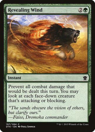 Revealing Wind [Dragons of Tarkir] | North Game Den