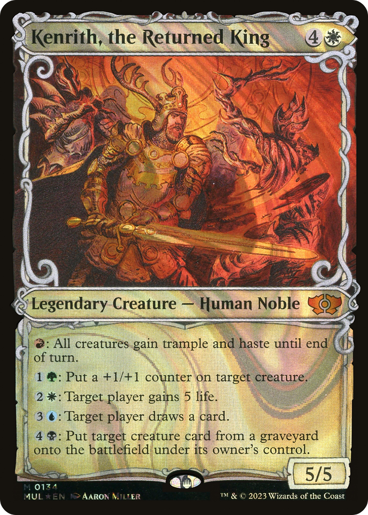 Kenrith, the Returned King (Halo Foil) [Multiverse Legends] | North Game Den