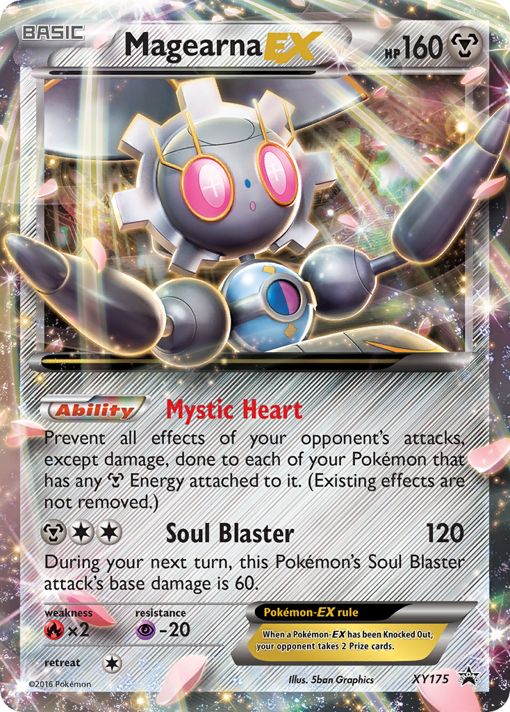 Magearna EX (XY175) [XY: Black Star Promos] | North Game Den