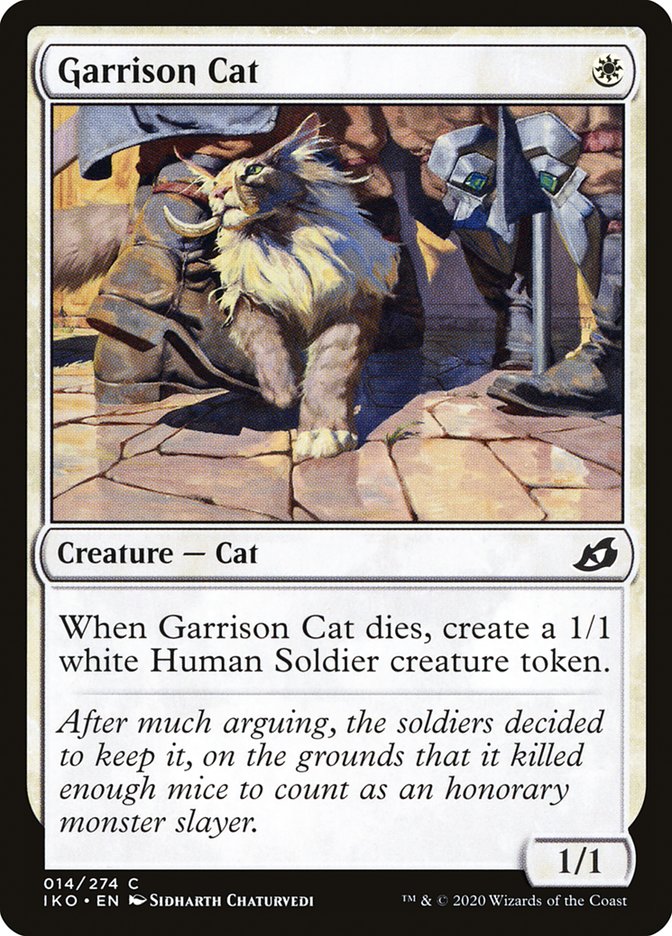 Garrison Cat [Ikoria: Lair of Behemoths] | North Game Den
