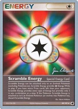 Scramble Energy (89/101) (Psychic Lock - Jason Klaczynski) [World Championships 2008] | North Game Den