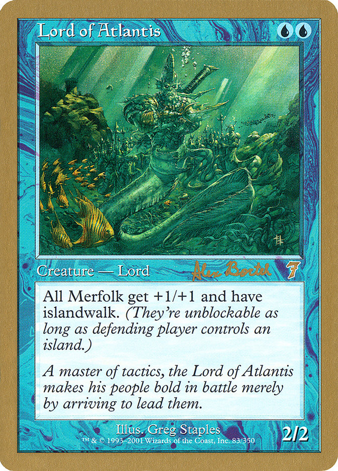 Lord of Atlantis (Alex Borteh) [World Championship Decks 2001] | North Game Den