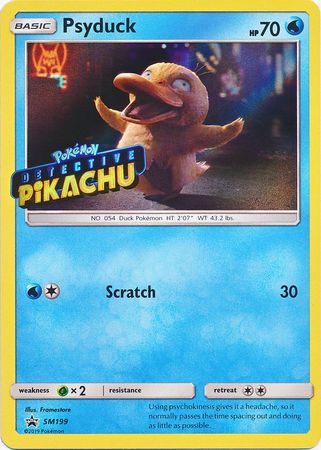 Psyduck Detective (SM199) (Pikachu Stamped) [Sun & Moon: Black Star Promos] | North Game Den