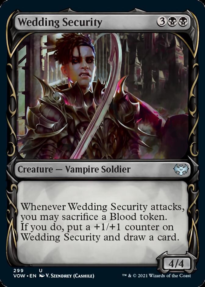 Wedding Security (Showcase Fang Frame) [Innistrad: Crimson Vow] | North Game Den