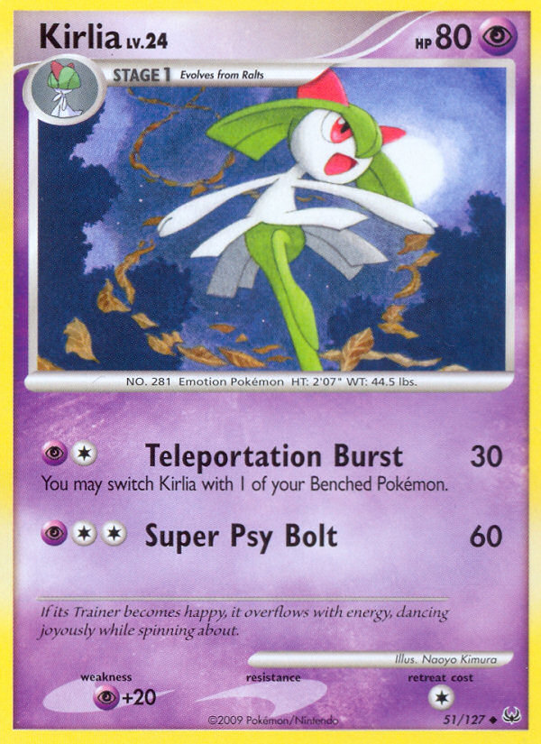 Kirlia (51/127) [Platinum: Base Set] | North Game Den