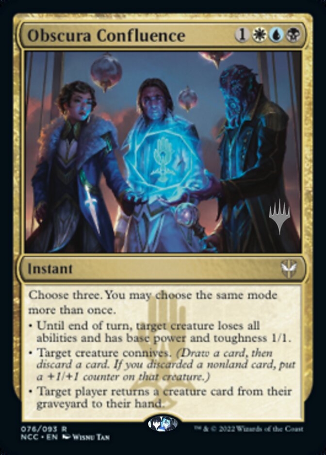 Obscura Confluence (Promo Pack) [Streets of New Capenna Commander Promos] | North Game Den