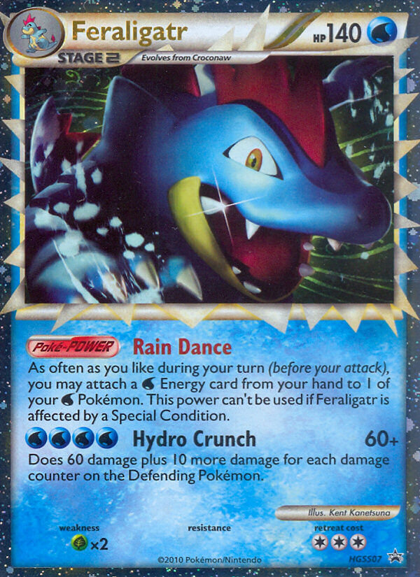 Feraligatr (HGSS07) [HeartGold & SoulSilver: Black Star Promos] | North Game Den