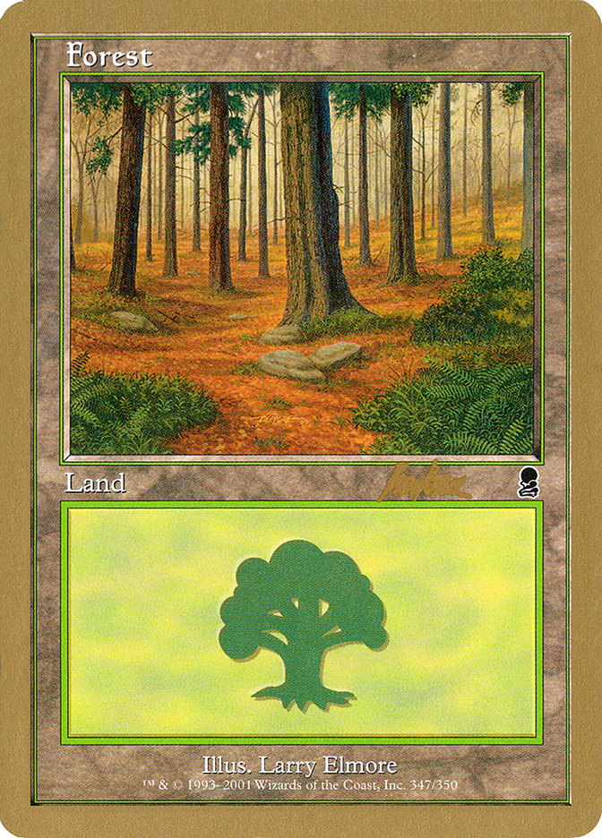 Forest (bk347) (Brian Kibler) [World Championship Decks 2002] | North Game Den