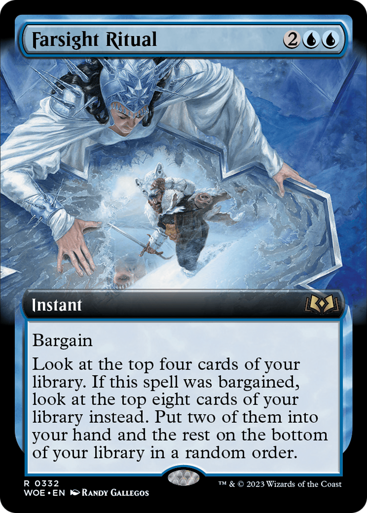 Farsight Ritual (Extended Art) [Wilds of Eldraine] | North Game Den