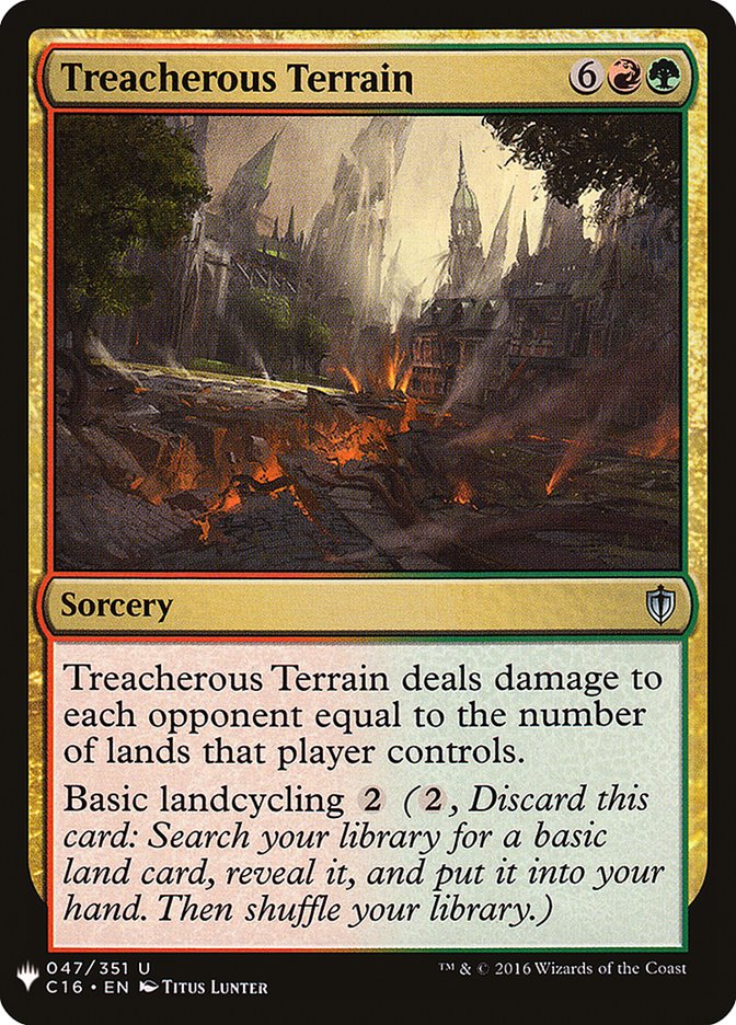 Treacherous Terrain [Mystery Booster] | North Game Den