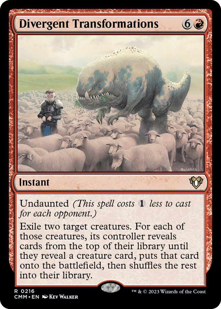 Divergent Transformations [Commander Masters] | North Game Den