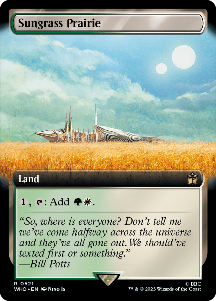 Sungrass Prairie (Extended Art) [Doctor Who] | North Game Den