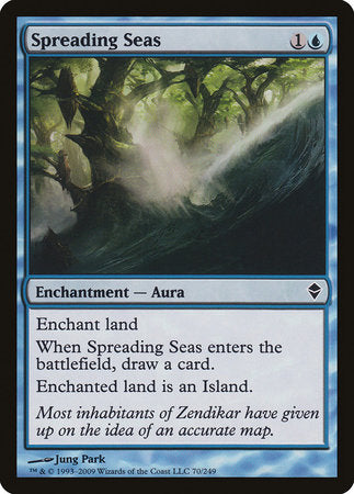 Spreading Seas [Zendikar] | North Game Den
