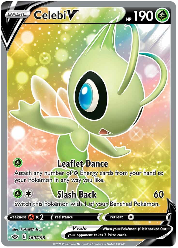 Celebi V (160/198) [Sword & Shield: Chilling Reign] | North Game Den