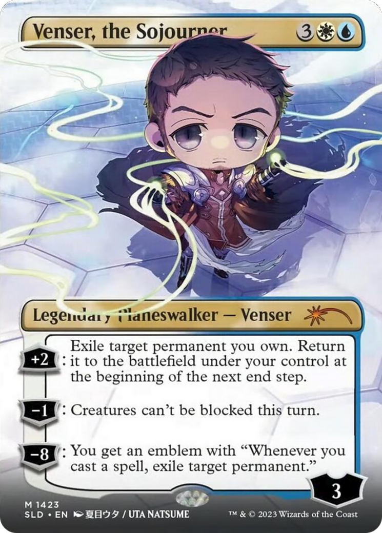 Venser, the Sojourner (Rainbow Foil) [Secret Lair Drop Series] | North Game Den