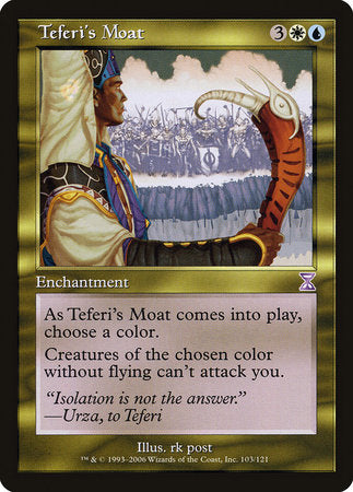 Teferi's Moat [Time Spiral Timeshifted] | North Game Den