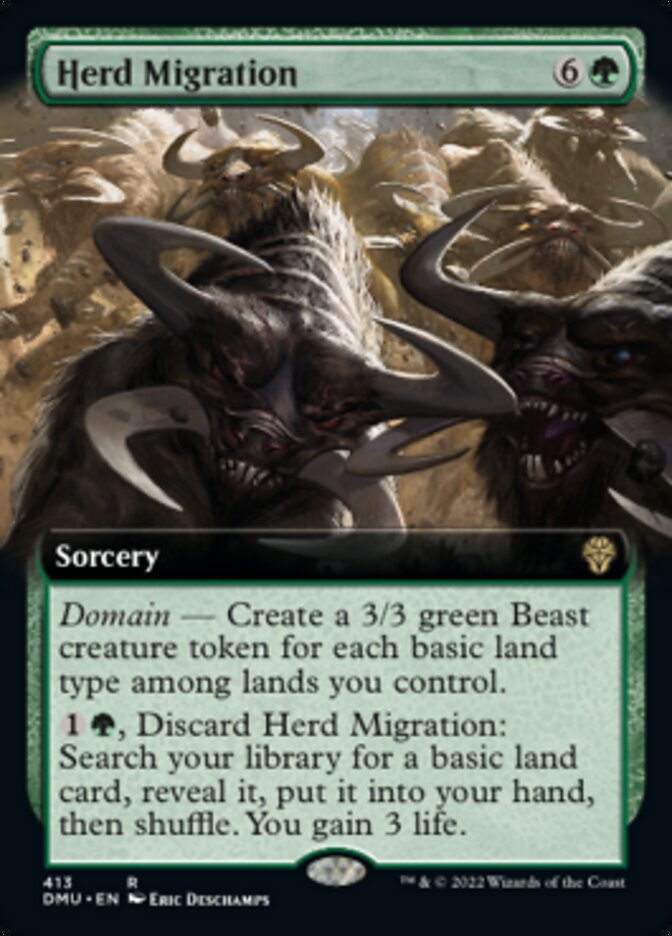 Herd Migration (Extended Art) [Dominaria United] | North Game Den