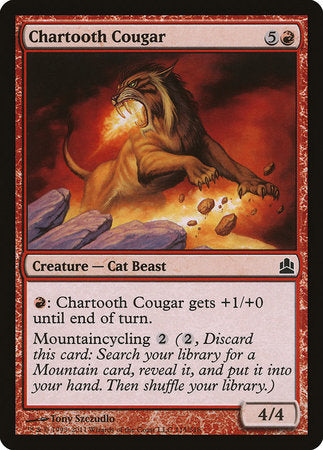 Chartooth Cougar [Commander 2011] | North Game Den