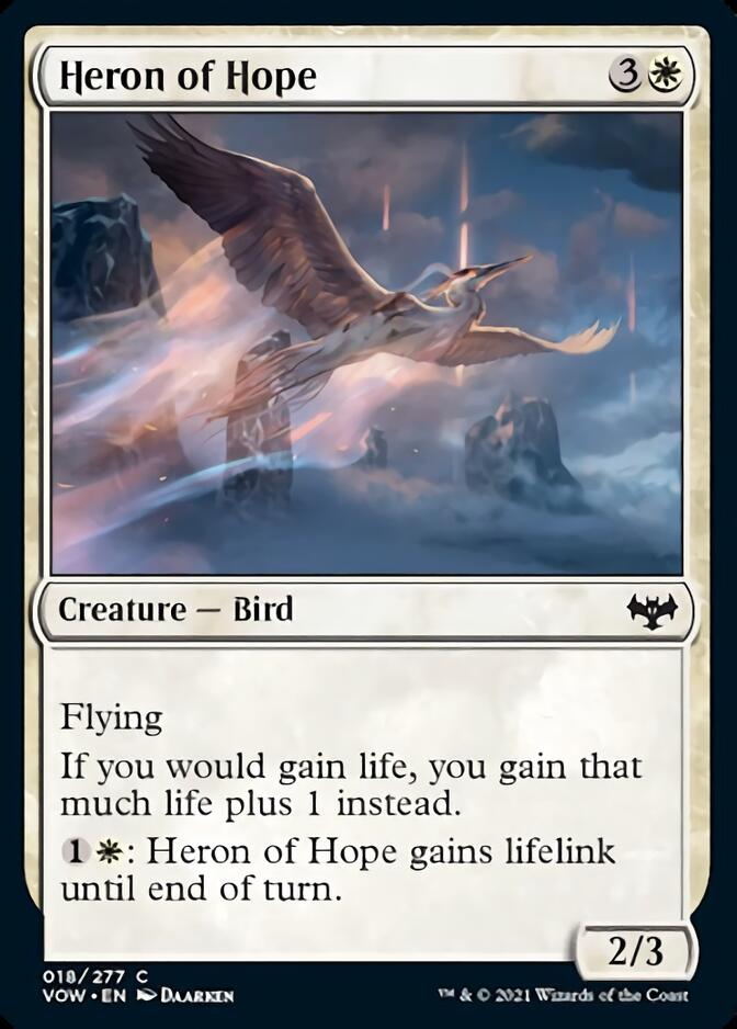 Heron of Hope [Innistrad: Crimson Vow] | North Game Den