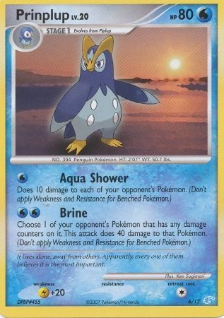 Prinplup (6/12) [Diamond & Pearl: Trainer Kit - Manaphy] | North Game Den