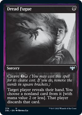 Dread Fugue [Innistrad: Double Feature] | North Game Den