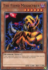The Fiend Megacyber [SBCB-EN148] Common | North Game Den