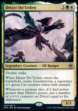 Drizzt Do'Urden (Promo Pack) [Dungeons & Dragons: Adventures in the Forgotten Realms Promos] | North Game Den