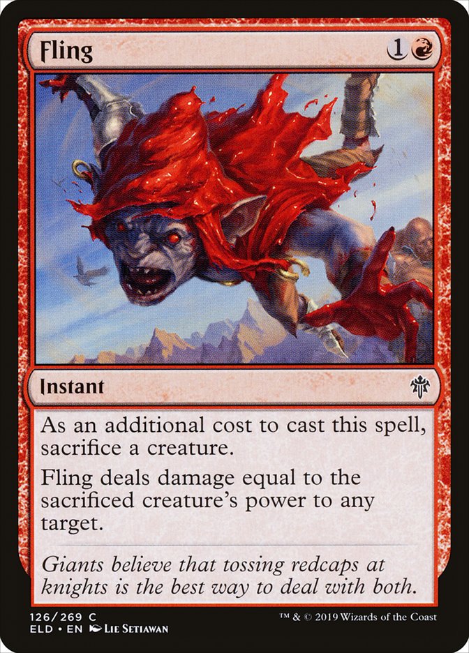 Fling [Throne of Eldraine] | North Game Den