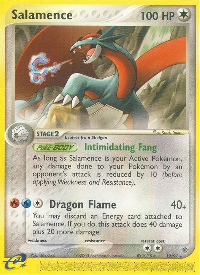 Salamence (19/97) [EX: Dragon] | North Game Den