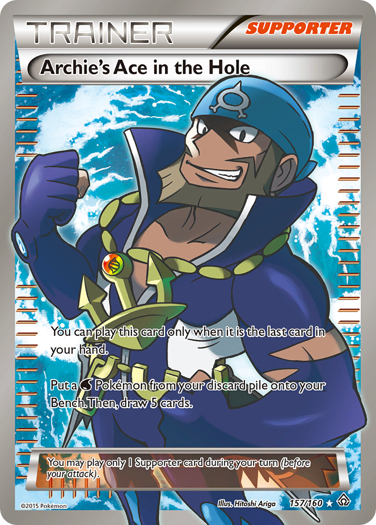 Archie's Ace in the Hole (157/160) [XY: Primal Clash] | North Game Den