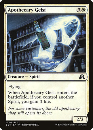 Apothecary Geist [Shadows over Innistrad] | North Game Den