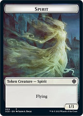 Cat Bird // Spirit Double-Sided Token [Starter Commander Decks] | North Game Den