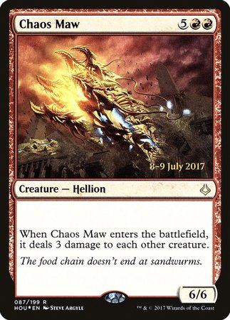 Chaos Maw [Hour of Devastation Promos] | North Game Den