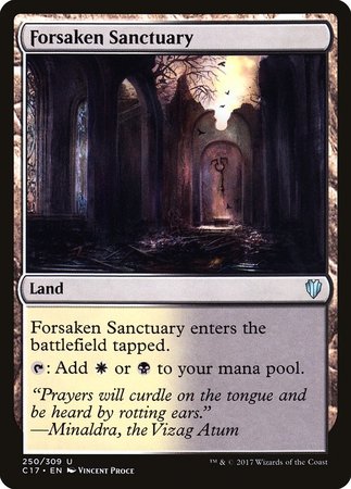 Forsaken Sanctuary [Commander 2017] | North Game Den