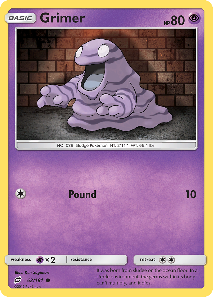 Grimer (62/181) [Sun & Moon: Team Up] | North Game Den