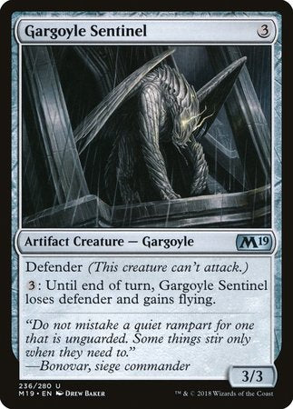 Gargoyle Sentinel [Core Set 2019] | North Game Den