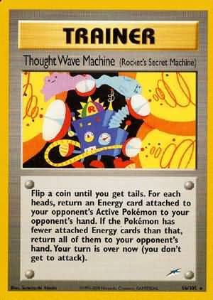 Thought Wave Machine (96/105) (Rocket's Secret Machine) [Neo Destiny Unlimited] | North Game Den