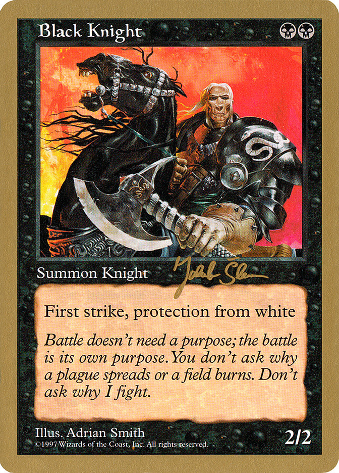 Black Knight (Jakub Slemr) [World Championship Decks 1997] | North Game Den