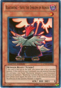 Blackwing - Vayu the Emblem of Honor [CT07-EN012] Super Rare | North Game Den