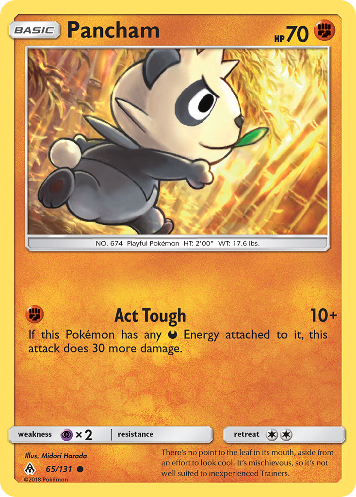 Pancham (65/131) [Sun & Moon: Forbidden Light] | North Game Den